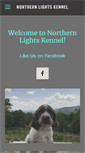 Mobile Screenshot of northernlightskennels.com